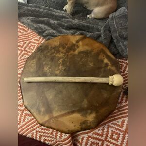 13 Sided Native American-style hand drum
